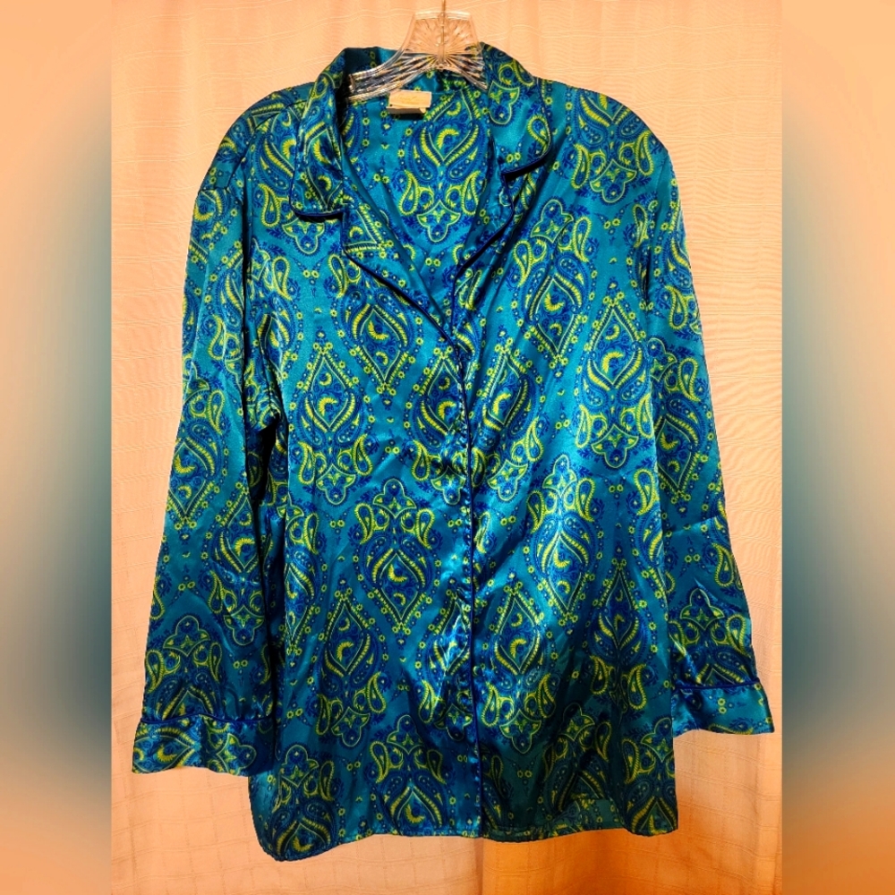 Silk sleepwear set